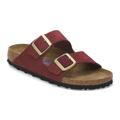 Birkenstock - Hausschuhe - Birkenstock Arizona Weichbettung zinfandel