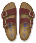 Birkenstock - Hausschuhe - Birkenstock Arizona Weichbettung zinfandel