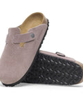 Birkenstock - Clogs - Birkenstock Boston faded purple