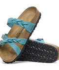 Birkenstock - Sandalen - Birkenstock Franca braided biscay bay