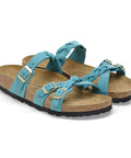 Birkenstock - Sandalen - Birkenstock Franca braided biscay bay