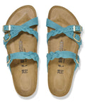 Birkenstock - Sandalen - Birkenstock Franca braided biscay bay