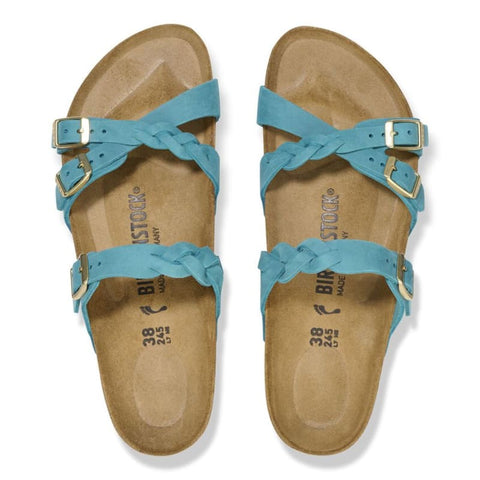 Birkenstock - Sandalen - Birkenstock Franca braided biscay bay