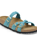 Birkenstock - Sandalen - Birkenstock Franca braided biscay bay