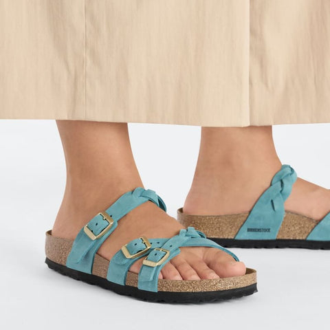 Birkenstock - Sandalen - Birkenstock Franca braided biscay bay