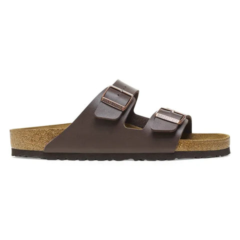 Birkenstock Arizona Weichbettung dark brown (Weite: breit)