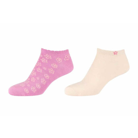 Camano - Socken - Camano silky feeling flowers Sneakersocken lilac