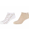 Camano - Socken - Camano silky feeling flowers Sneakersocken white