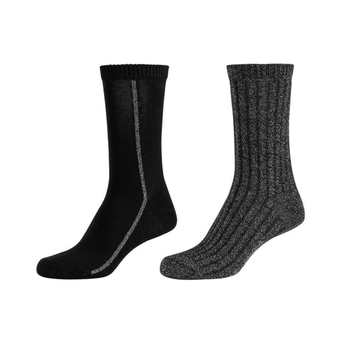 Camano - Socken - Camano Socken mit Glitzerfäden black