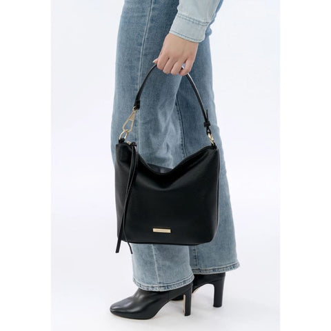 Emily&Noah - Beuteltaschen - Emily&Noah Beuteltasche Daniela mittel black