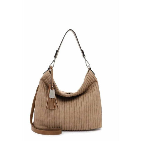 Emily&Noah - Beuteltaschen - Emily&Noah Beuteltasche Nathalie mittel taupe