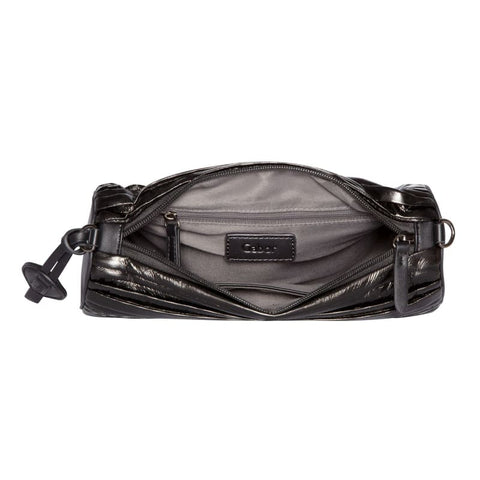 Gabor Taschen - Clutch - Gabor Nicola Barrel Bag metallic black