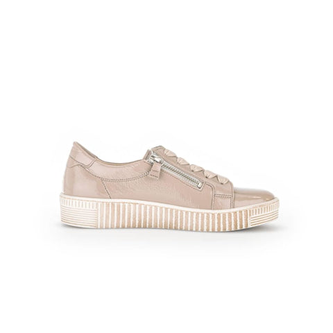 Gabor - Sneakers - Gabor Sneaker low beige Lack