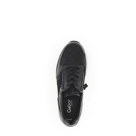 Gabor - Sneakers - Gabor Sneaker schwarz K-Weite