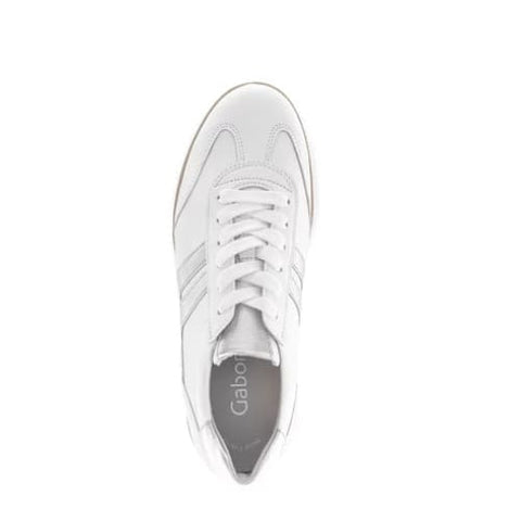 Gabor - Sneakers - Gabor Sneaker weiss/silber