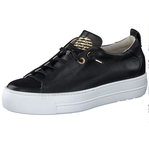 Paul Green - Sneakers - Paul Green Sneaker Super soft black/gold