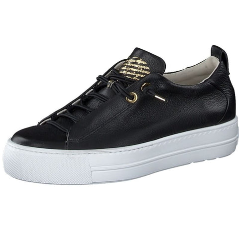 Paul Green - Sneakers - Paul Green Sneaker Super soft black/gold