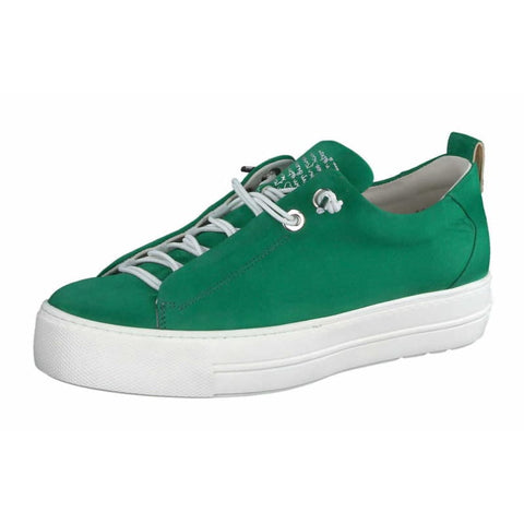 Paul Green - Sneakers - Paul Green Sneaker Super soft royal nubuk green