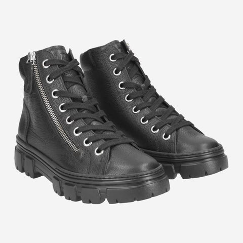 Paul Green - Schnürboots - Paul Green Super soft Hightop black