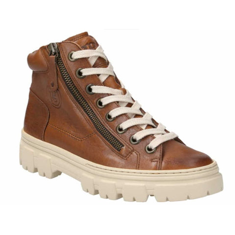 Paul Green - Sneakers high - Paul Green Super soft Hightop cognac