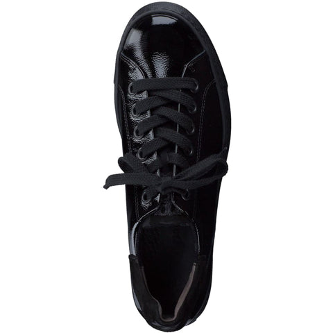 Paul Green - Sneakers - Paul Green Super soft Sneaker Knautschlack black