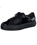 Paul Green - Sneakers - Paul Green Super soft Sneaker Knautschlack black