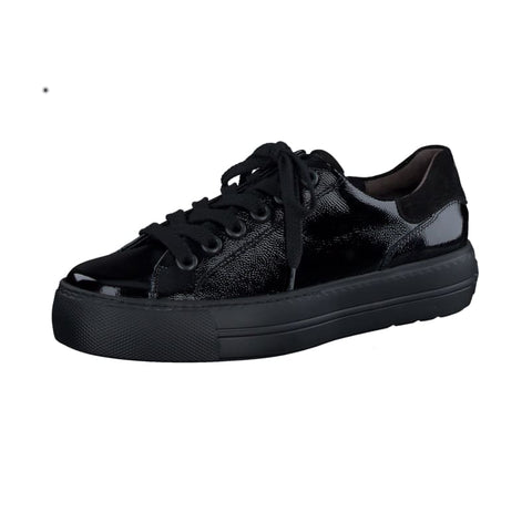 Paul Green - Sneakers - Paul Green Super soft Sneaker Knautschlack black