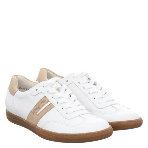 Paul Green - Sneakers - Paul Green Super soft Sneaker white/sabbia