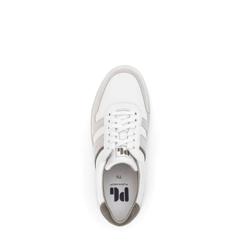 Pius Gabor - Sneakers low - Pius Gabor Sneaker white/off - white/salvia
