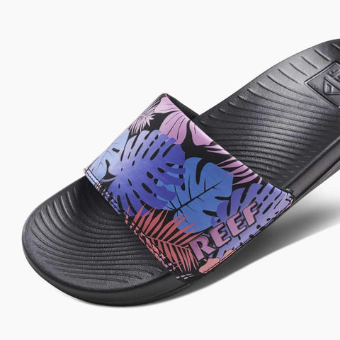 Reef - Flip-Flops - Reef Flip-Flop one Slide purple fronds