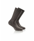 Rohner - Socken - Rohner Socken Fibre Light Super braun meliert