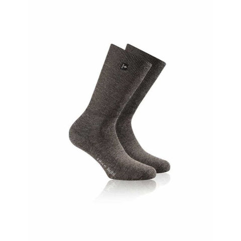 Rohner - Socken - Rohner Socken Fibre Light Super braun meliert