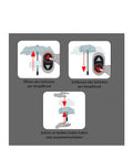 Schirme - Schirme - Strotz Magic Matic ecorepel rot