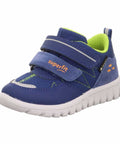 Superfit - Sneakers - Superfit Sneaker Sport7 mini blau/hellgrün