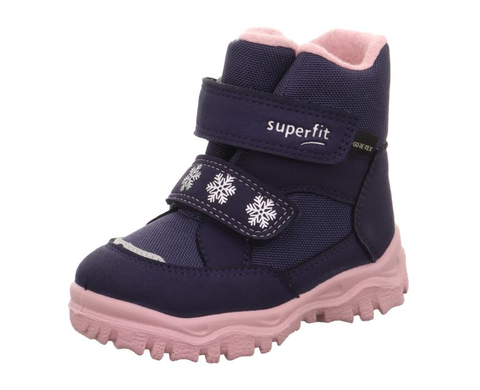 Superfit Winterboot Husky1 blau/rosa