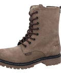 Vado - Schnürboots - Vado Schnürboot Lulu taupe