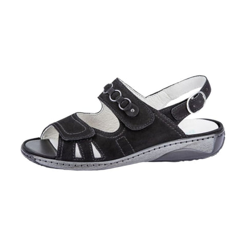 Waldläufer - Sandalen - Waldläufer Garda schwarz