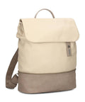 Zwei Taschen - Rucksäcke - Zwei Rucksack Jana JR13 nubuk-cappuccino
