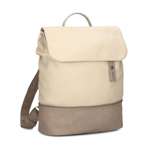 Zwei Taschen - Rucksäcke - Zwei Rucksack Jana JR13 nubuk-cappuccino