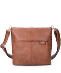 Zwei Taschen - Umhängetaschen - Zwei Tasche Mademoiselle M8 cognac