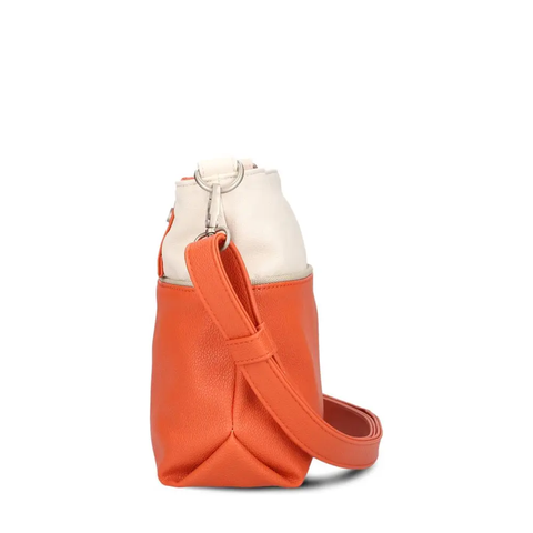 Zwei Umhängetasche Jana J8 papaya